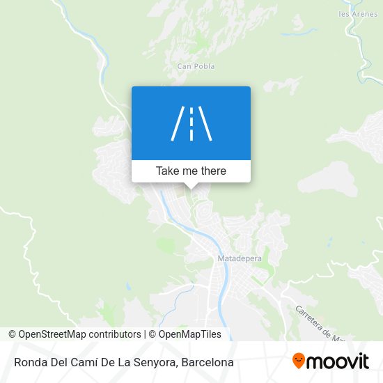 Ronda Del Camí De La Senyora map
