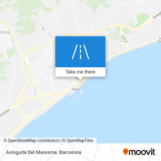 Avinguda Del Maresme map