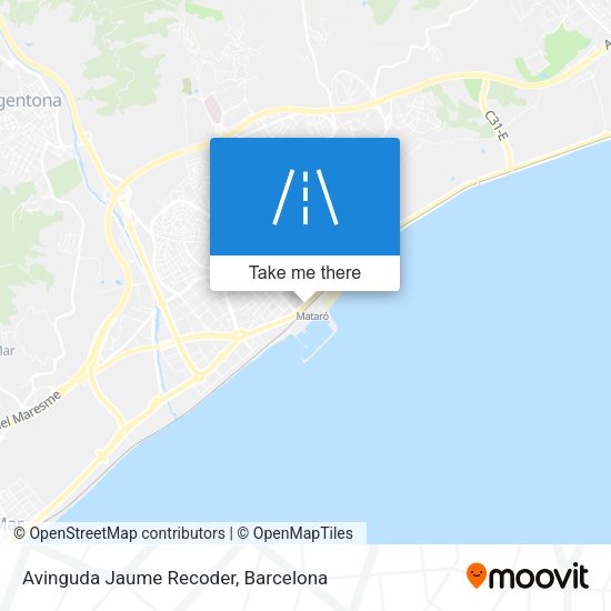 Avinguda Jaume Recoder map