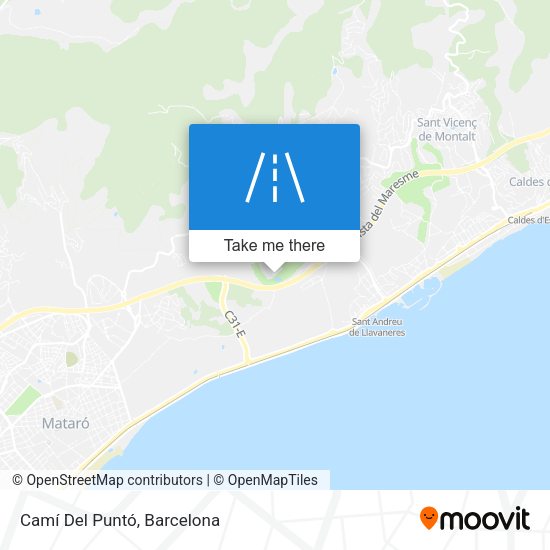 Camí Del Puntó map