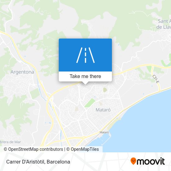 Carrer D'Aristòtil map