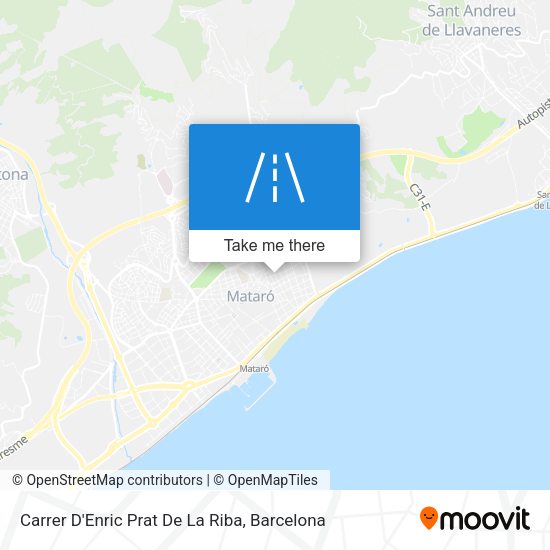 Carrer D'Enric Prat De La Riba map