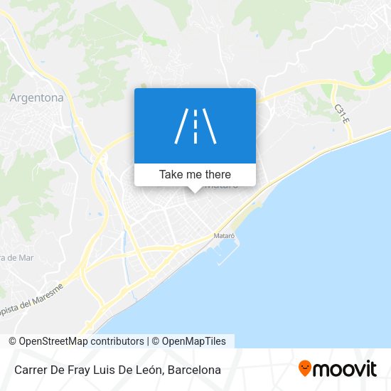 Carrer De Fray Luis De León map