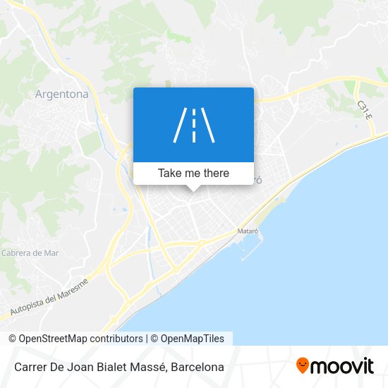 Carrer De Joan Bialet Massé map