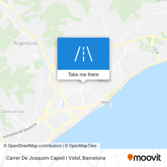Carrer De Joaquim Capell I Vidal map