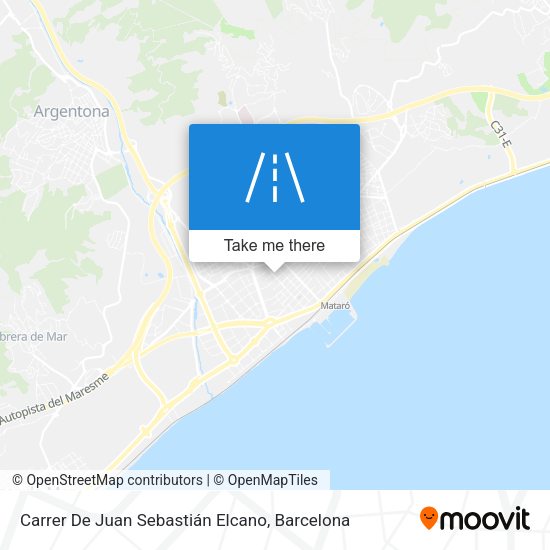 Carrer De Juan Sebastián Elcano map