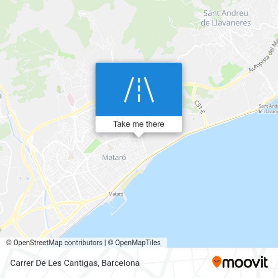 Carrer De Les Cantigas map