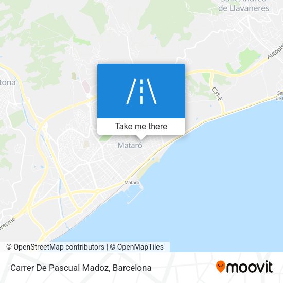 Carrer De Pascual Madoz map
