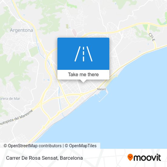 Carrer De Rosa Sensat map