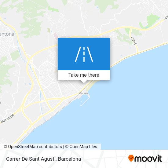 Carrer De Sant Agustí map
