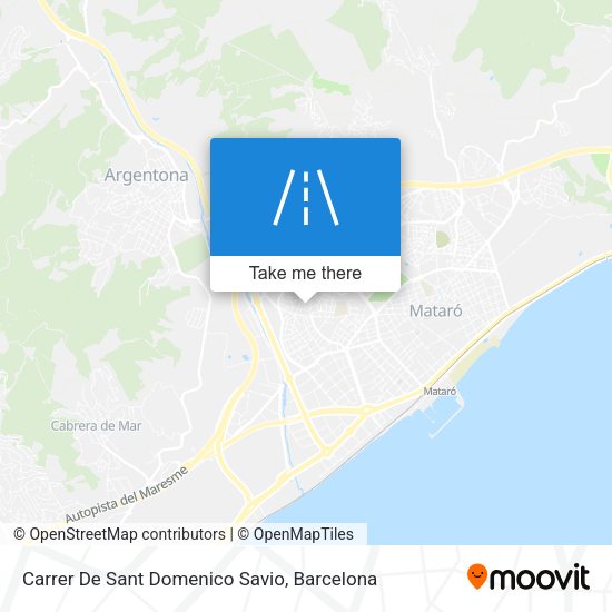 Carrer De Sant Domenico Savio map
