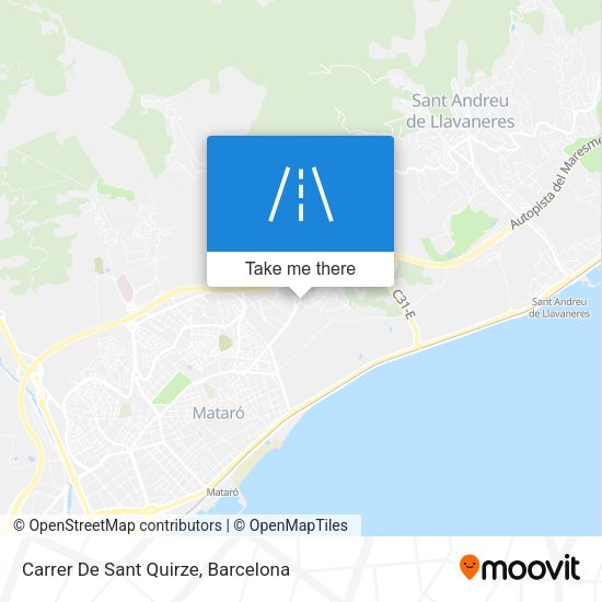Carrer De Sant Quirze map