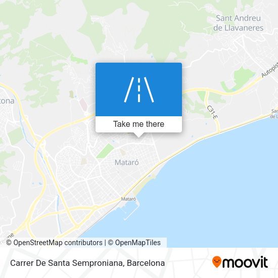 Carrer De Santa Semproniana map