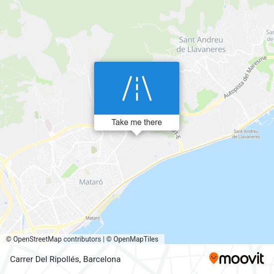 Carrer Del Ripollés map