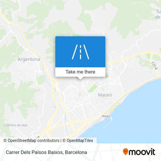 Carrer Dels Països Baixos map