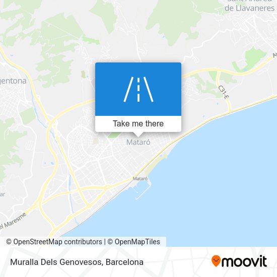Muralla Dels Genovesos map