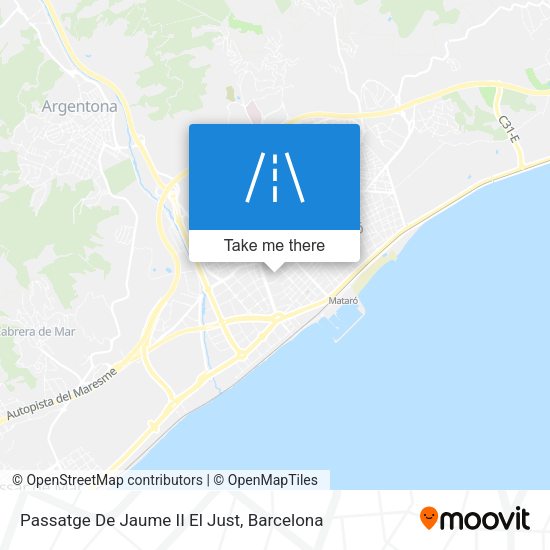Passatge De Jaume II El Just map
