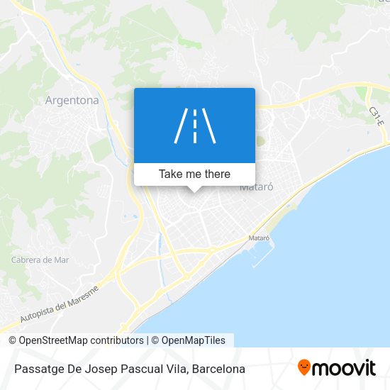 Passatge De Josep Pascual Vila map