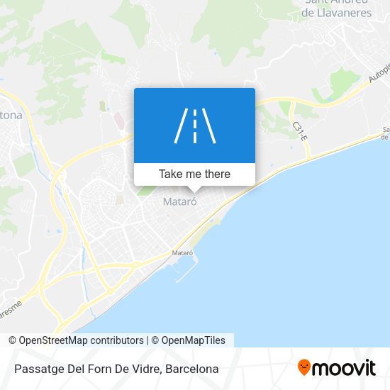 Passatge Del Forn De Vidre map
