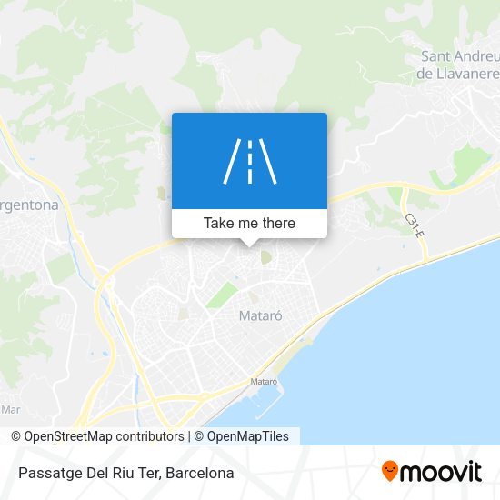 Passatge Del Riu Ter map