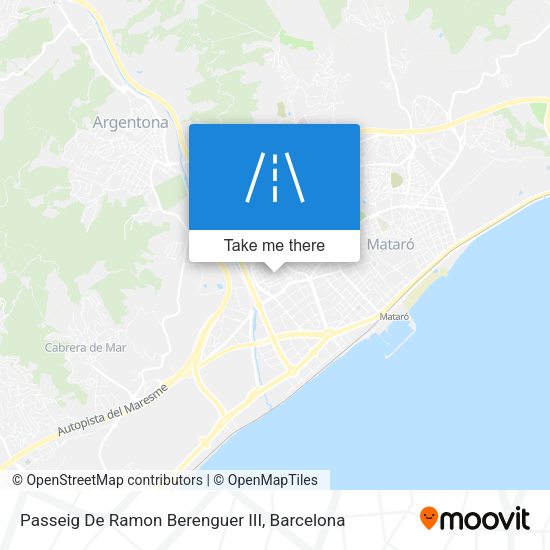 Passeig De Ramon Berenguer III map
