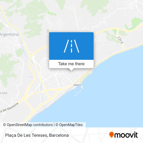 Plaça De Les Tereses map