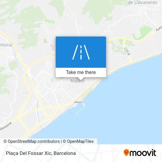 Plaça Del Fossar Xic map