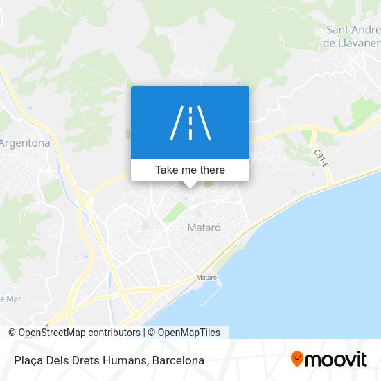 Plaça Dels Drets Humans map