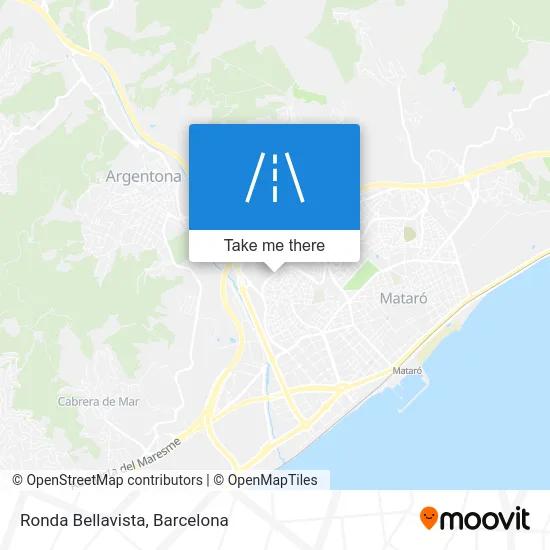 Ronda Bellavista map