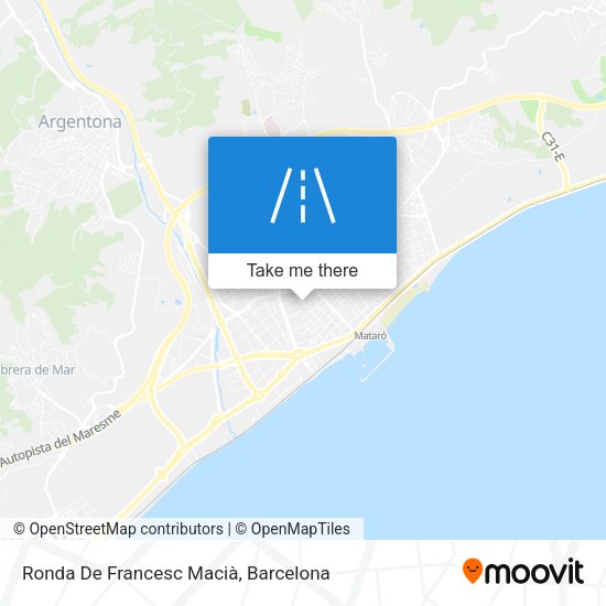Ronda De Francesc Macià map