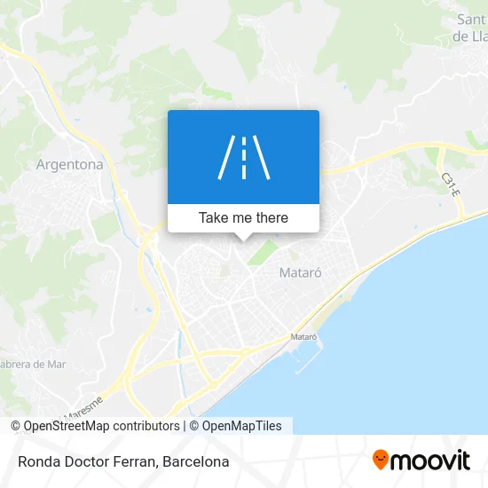 Ronda Doctor Ferran map