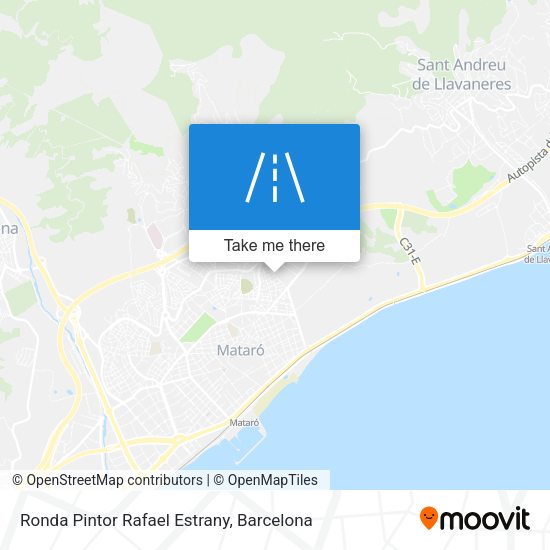 Ronda Pintor Rafael Estrany map