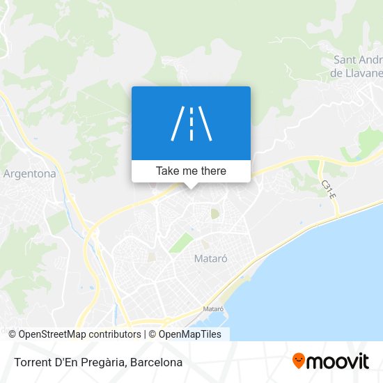 Torrent D'En Pregària map