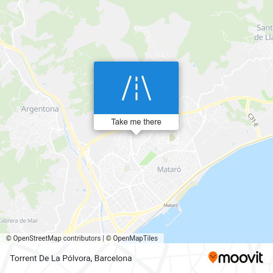 Torrent De La Pólvora map