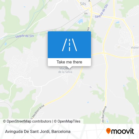 Avinguda De Sant Jordi map