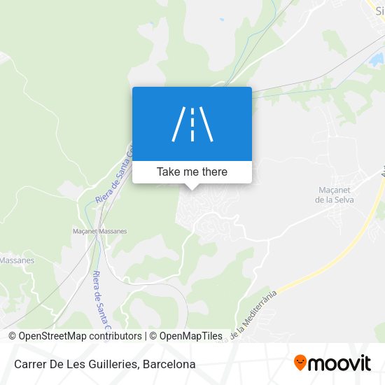 Carrer De Les Guilleries map
