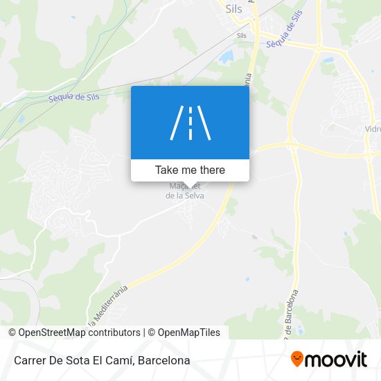 Carrer De Sota El Camí map