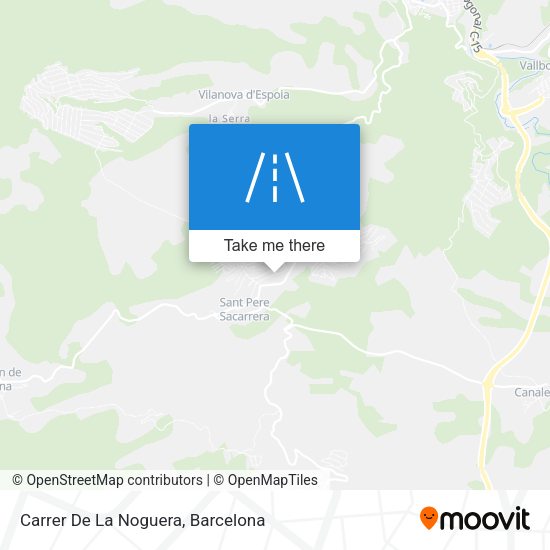 Carrer De La Noguera map