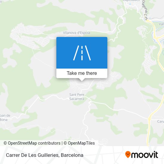 Carrer De Les Guilleries map