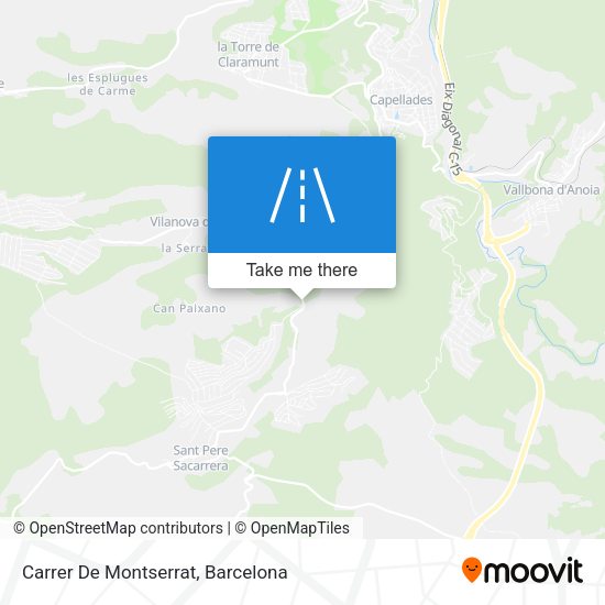 Carrer De Montserrat map