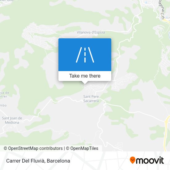 Carrer Del Fluvià map