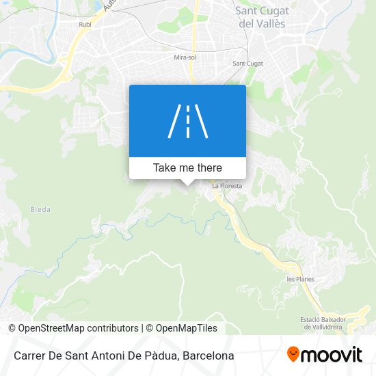 Carrer De Sant Antoni De Pàdua map