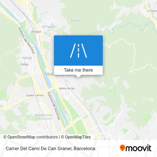 Carrer Del Camí De Can Graner map