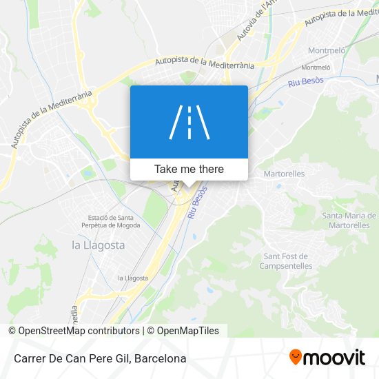 Carrer De Can Pere Gil map