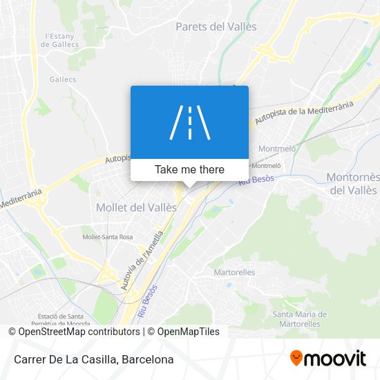 Carrer De La Casilla map
