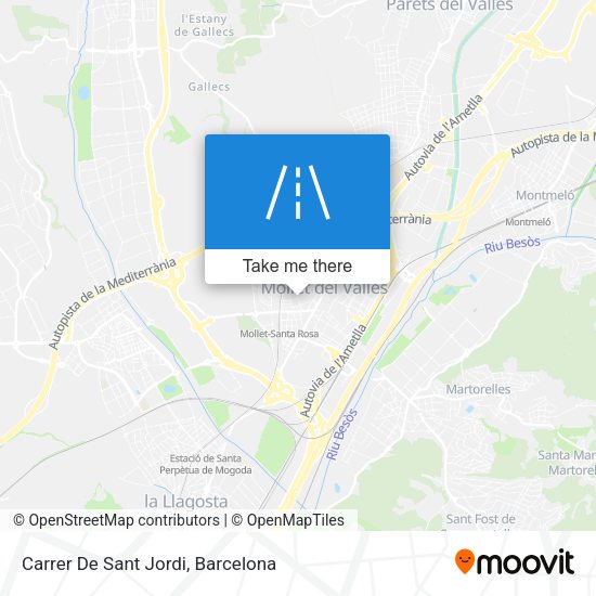 Carrer De Sant Jordi map