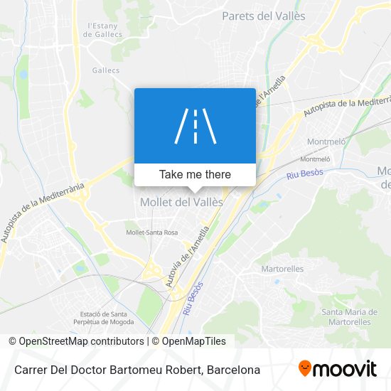 Carrer Del Doctor Bartomeu Robert map