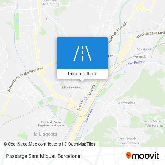Passatge Sant Miquel map