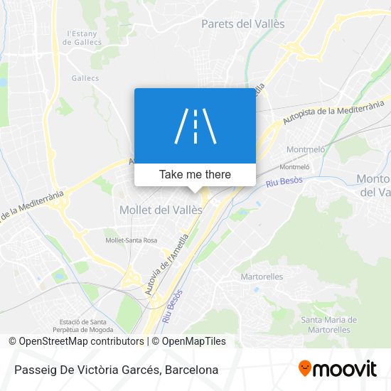 Passeig De Victòria Garcés map