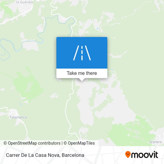 Carrer De La Casa Nova map